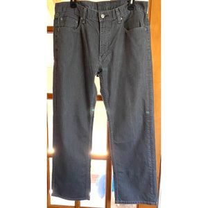 Mens Gray 559 Levi Jeans